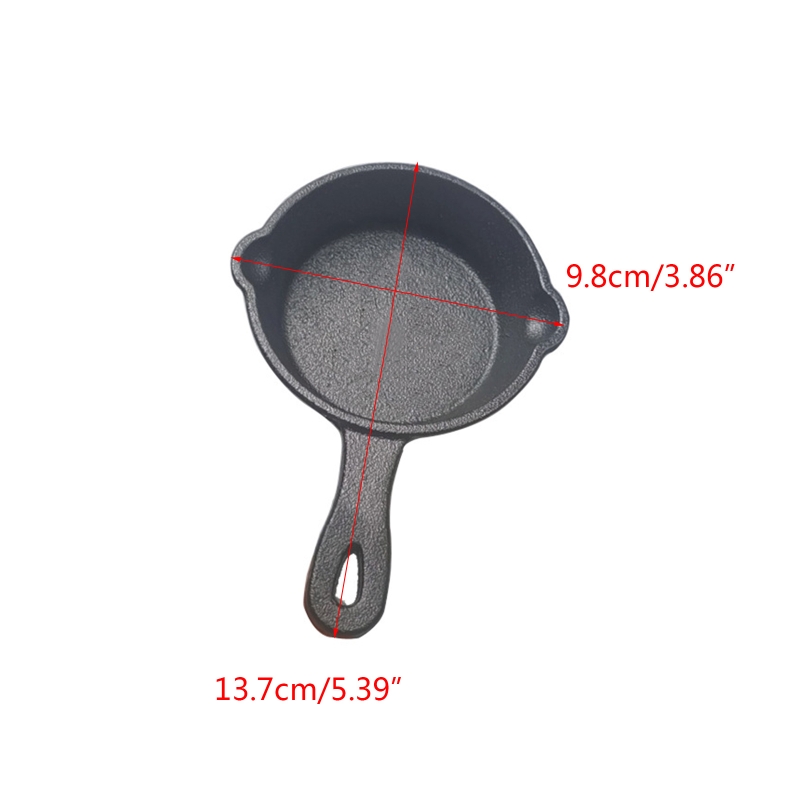 Cast Iron Corn - 8.5Cm Nhỏ Chảo Nướng Nồi Không
