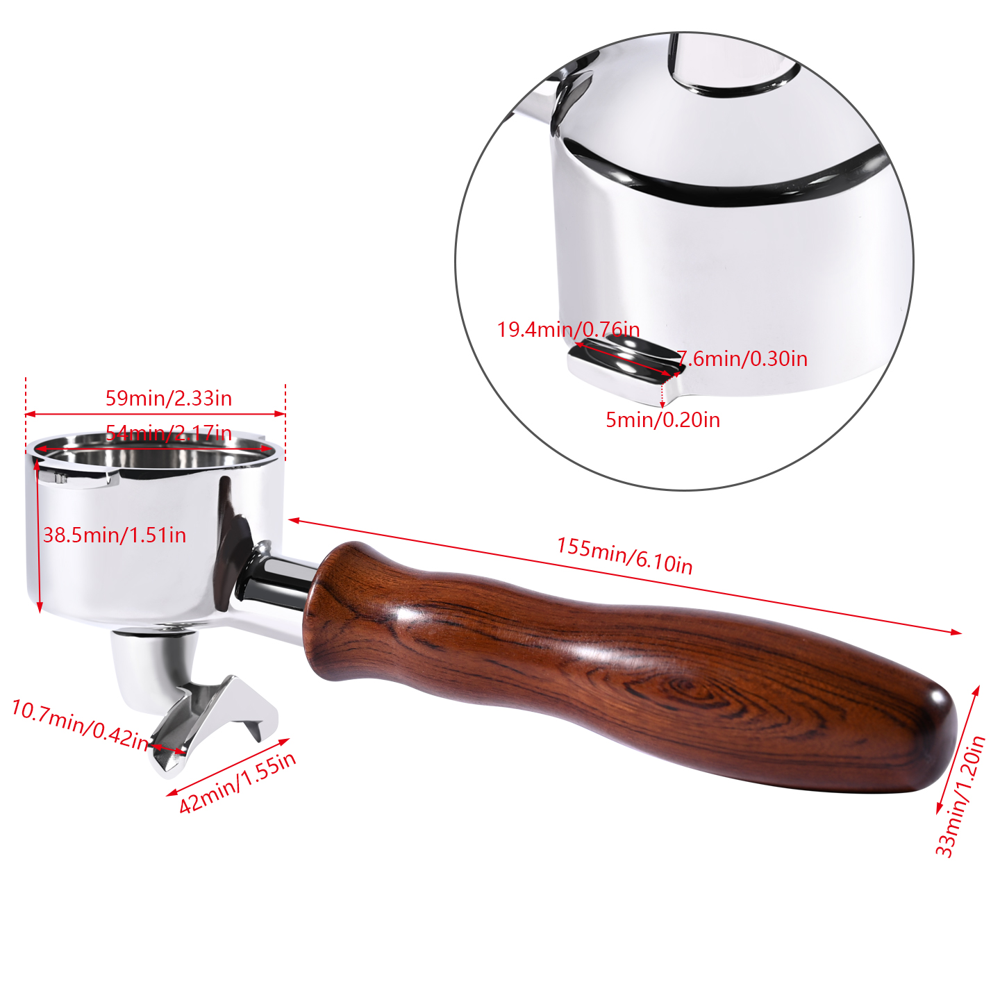 51MM Double Spout Portafilter  - đánh giá và giá Delonghi Espresso Ecp3420