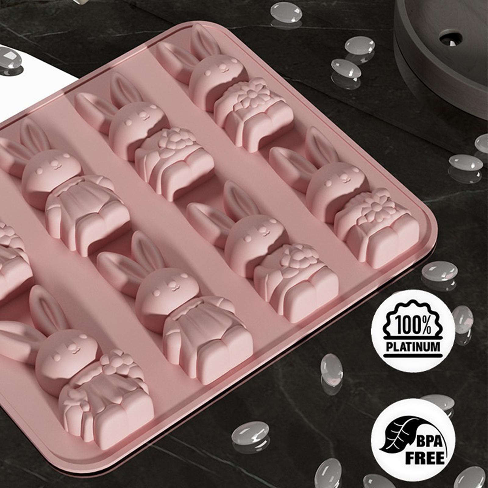 Easter Bunny Silicone Molds He - đánh giá và giá Bunny Cake Mold