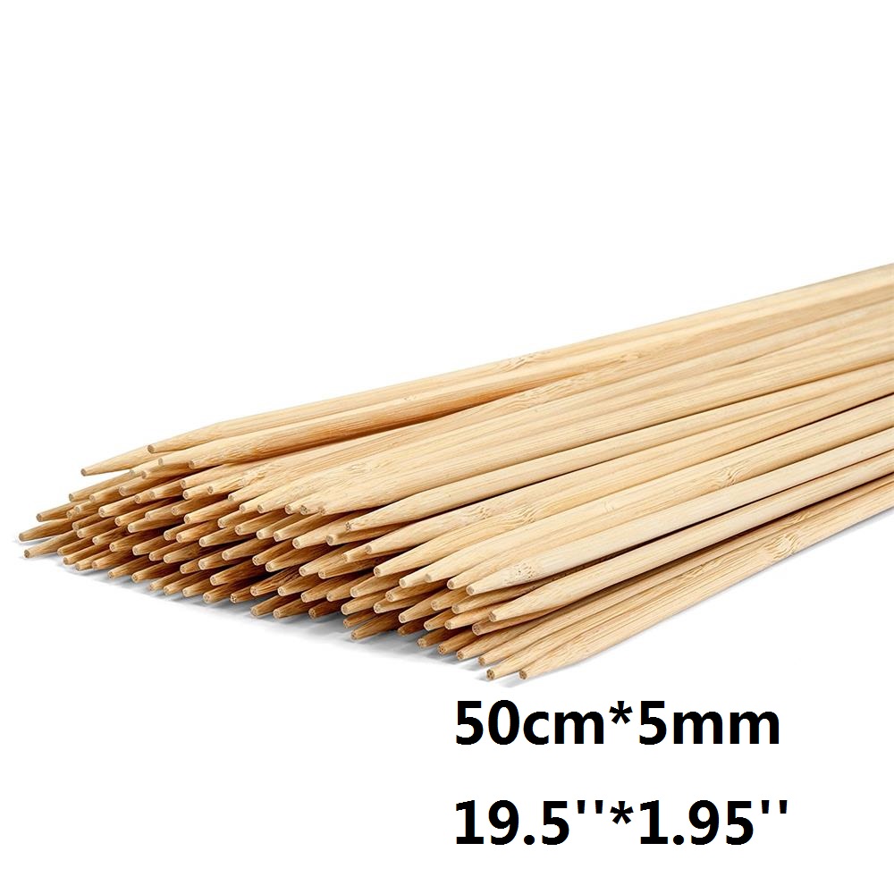 50cm x 5mm Long Disposable BBQ - đánh giá và giá Corn Dog Stick