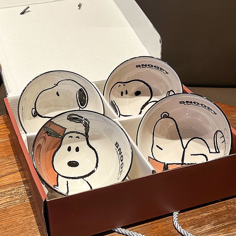 Snoopy Ceramic Bowl Set 2025 N - đánh giá và giá Dim Sum Basket
