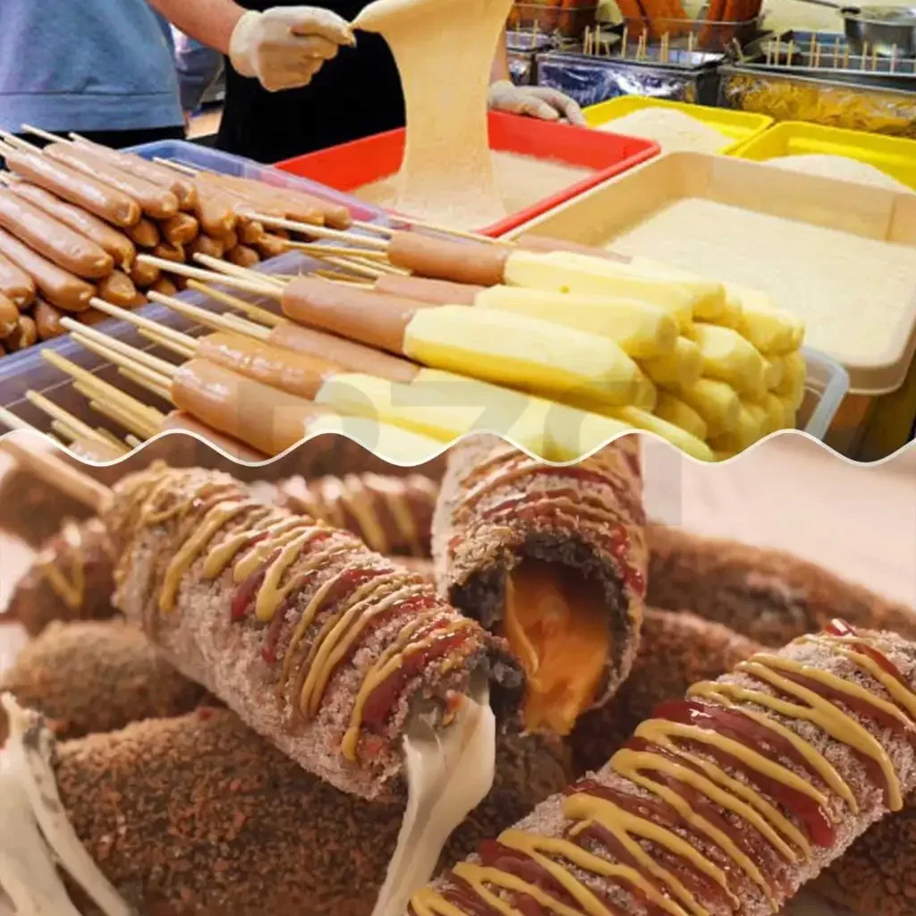 Large Capacity Electric Deep F - đánh giá và giá Corn Dog Stick