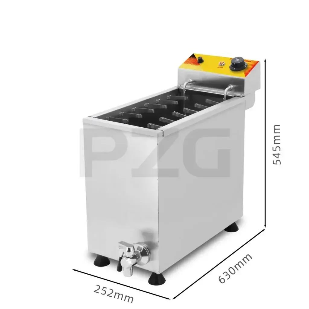 Large Capacity Electric Deep F - đánh giá và giá Corn Dog Stick