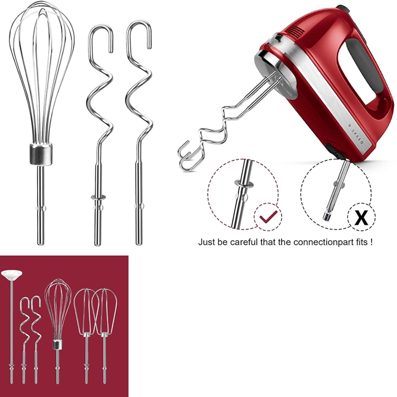 Hand Mixer Attachments Beater, - đánh giá và giá Kitchenaid Mixer Hand Mixer