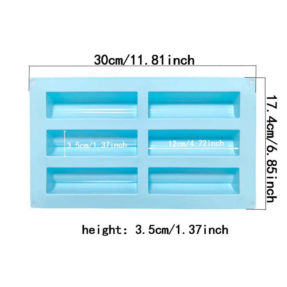 6-cavity groove tube cake tray - đánh giá và giá Donut Mold Silicone