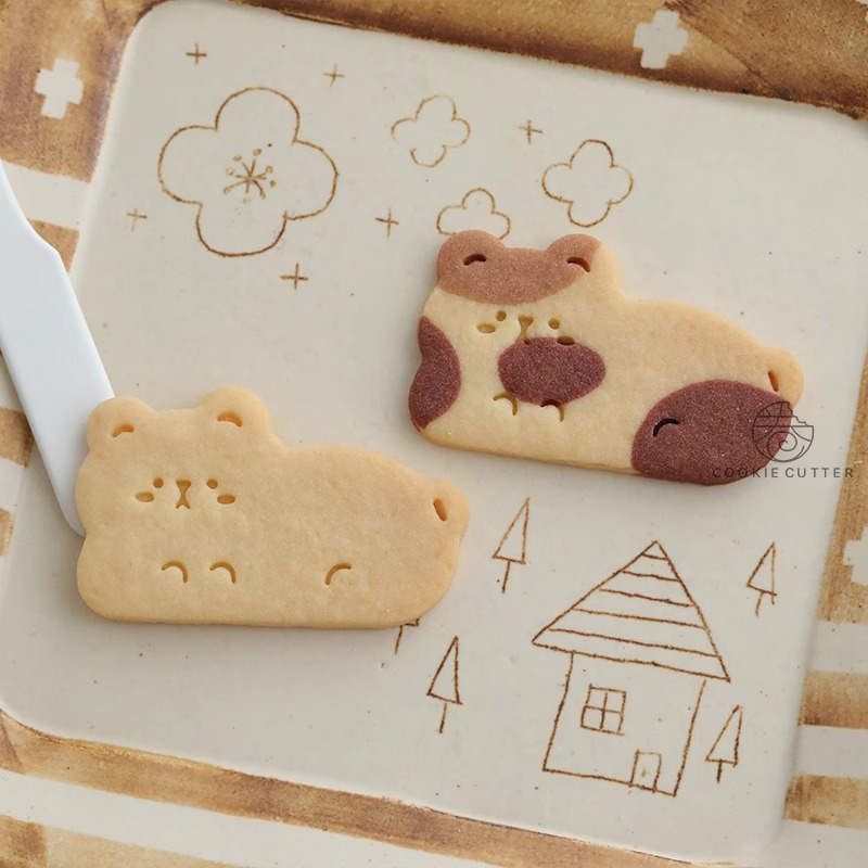 Cartoon Animals Cookie Cutter  - đánh giá và giá Bunny Cake Mold