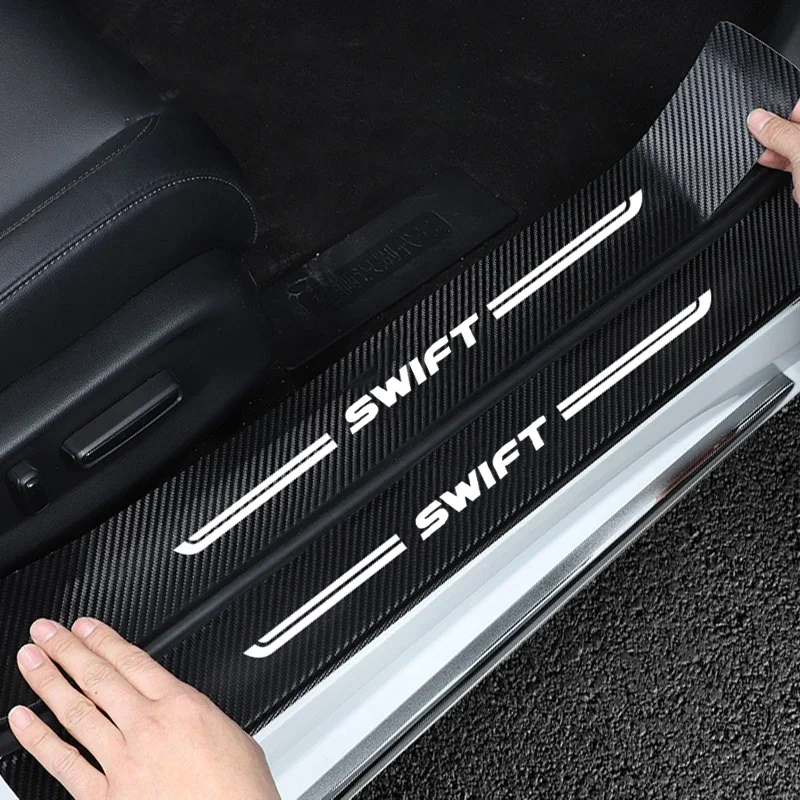 Car Front Rear Door Threshold  - đánh giá và giá Crepe Pan Carbon