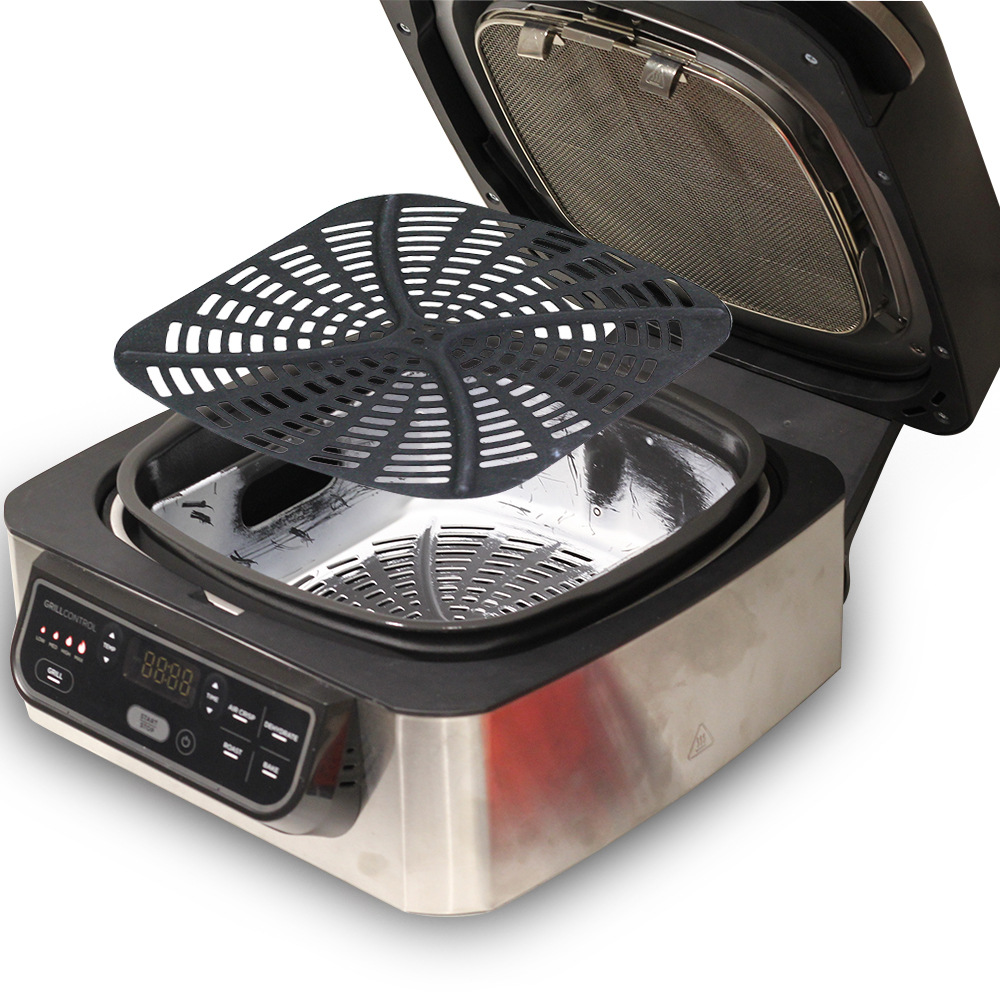 Stainless Steel Splatter Shiel - đánh giá và giá Ninja Air Fryer Af101