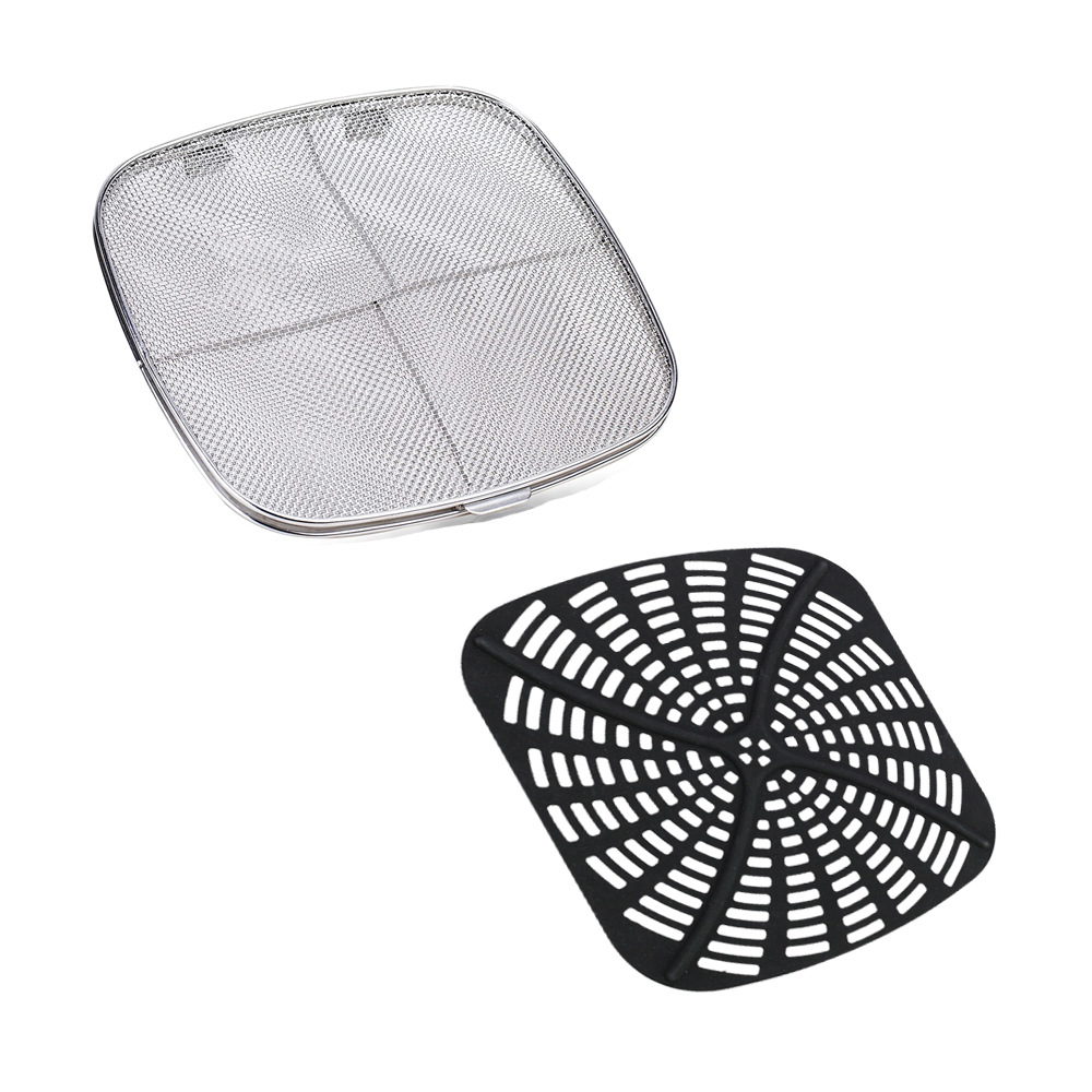 Stainless Steel Splatter Shiel - đánh giá và giá Ninja Air Fryer Af101