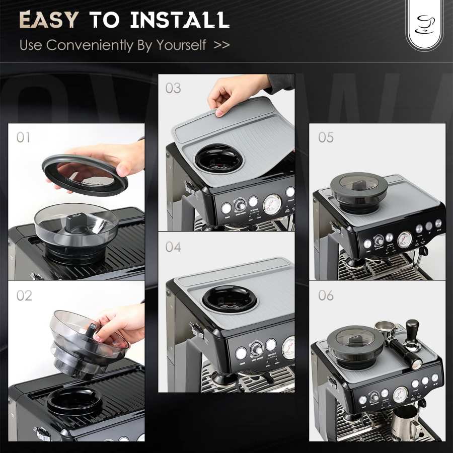 Silicone Coffee Mat for Brevil - đánh giá và giá Breville Espresso Bes870