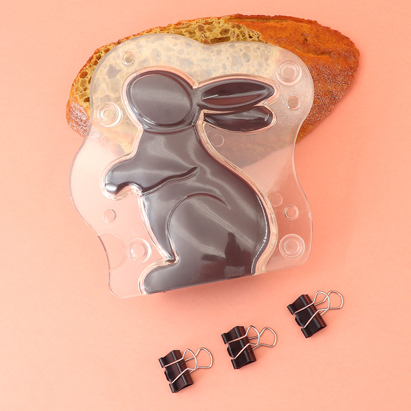 Mới 3D Thỏ Socola Hình Khuôn C - đánh giá và giá Bunny Cake Mold