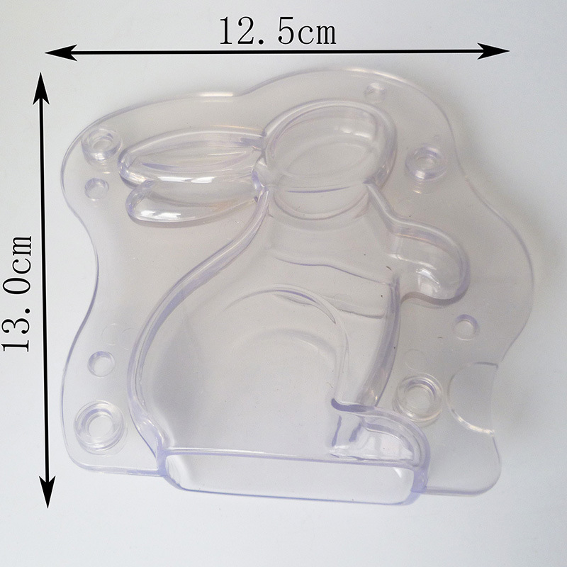 Mới 3D Thỏ Socola Hình Khuôn C - đánh giá và giá Bunny Cake Mold