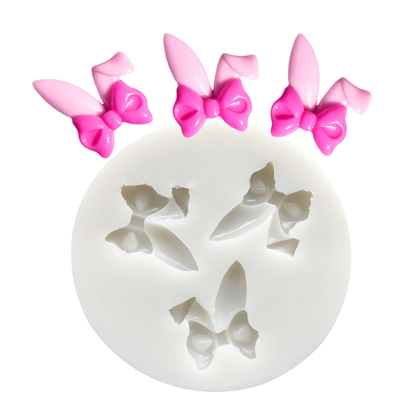 Tai Thỏ Silicon Sugarcraft Côn - đánh giá và giá Bunny Cake Mold