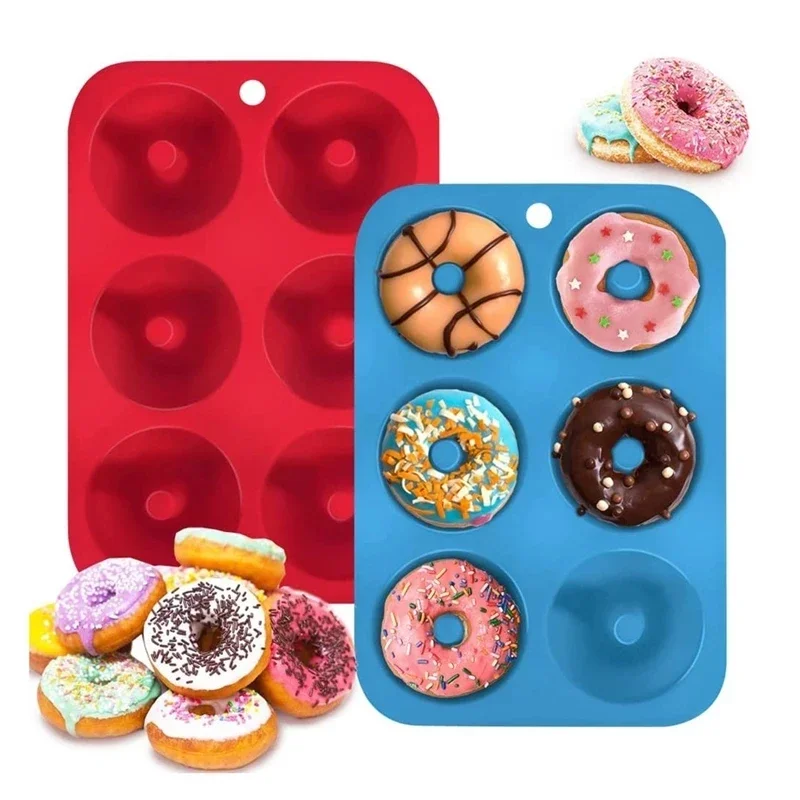 1/2pcs Silicone Muffins Donut  - đánh giá và giá Donut Mold Silicone