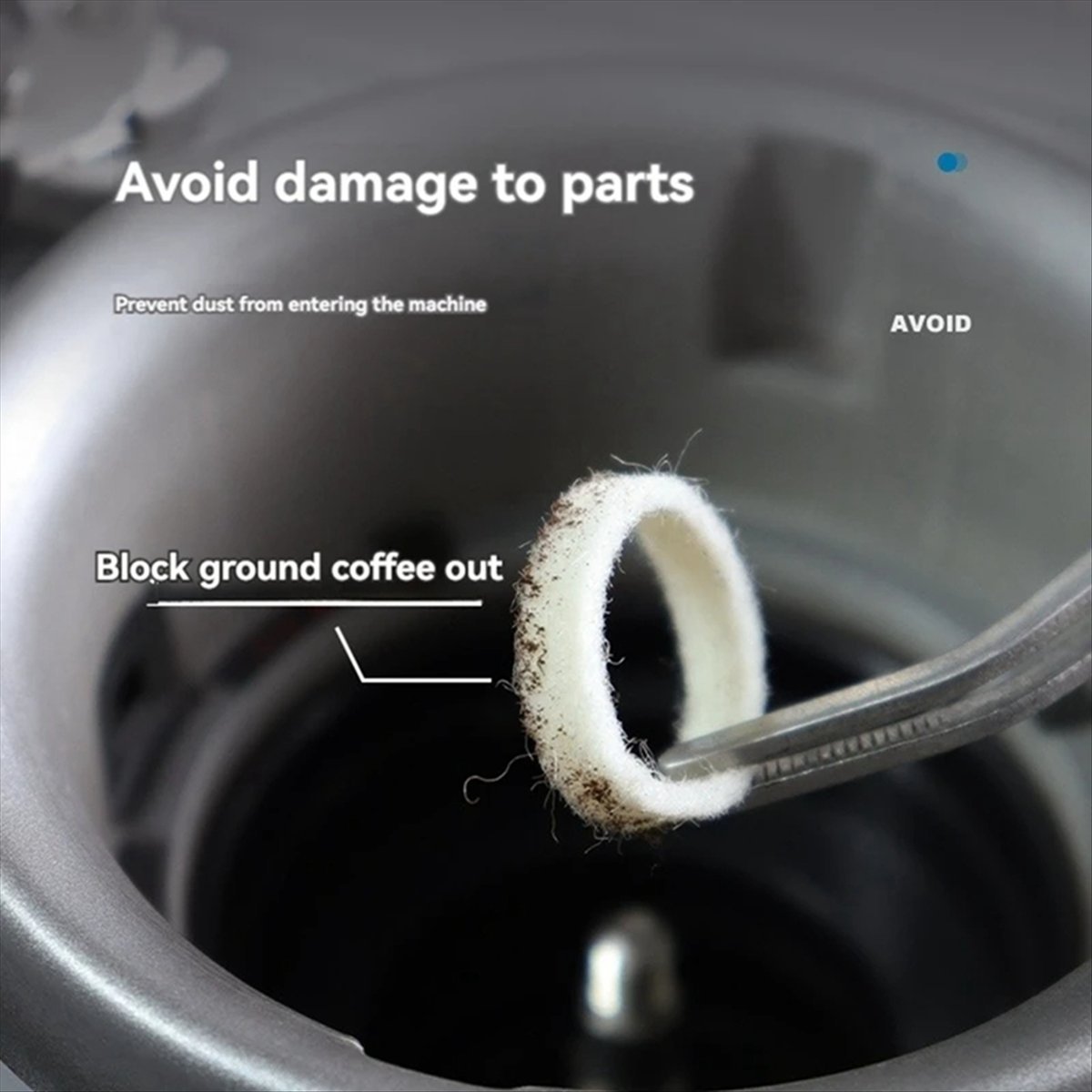DT34 Felt Washer for Breville  - đánh giá và giá Breville Espresso Bes870