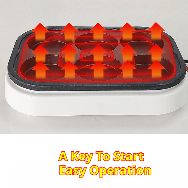 Electric Takoyaki Maker Roaste - đánh giá và giá Mini Pancake Griddle