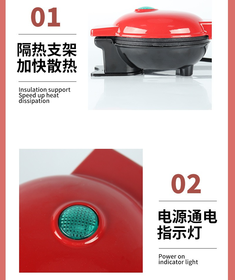 Multi Functional Mini Heart-sh - đánh giá và giá Mini Pancake Griddle