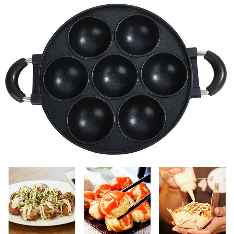 7 Hole Cake Cooking Pan Cast I - đánh giá và giá Cast Iron Corn