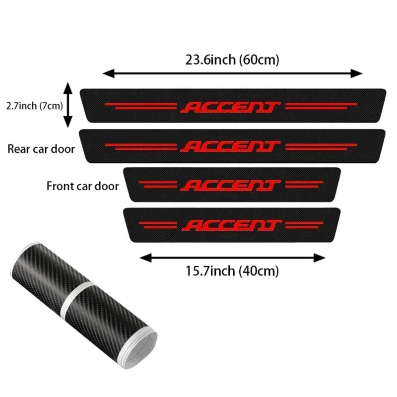 Car Styling Door Threshold Sil - đánh giá và giá Crepe Pan Carbon