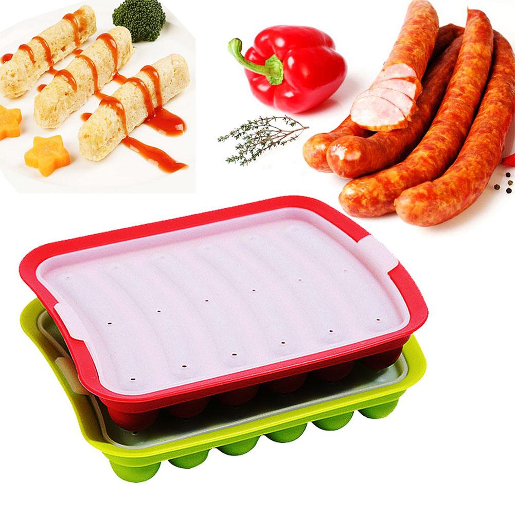 Sausage Maker Mould 6 Grids Si - đánh giá và giá Hot Dog Press