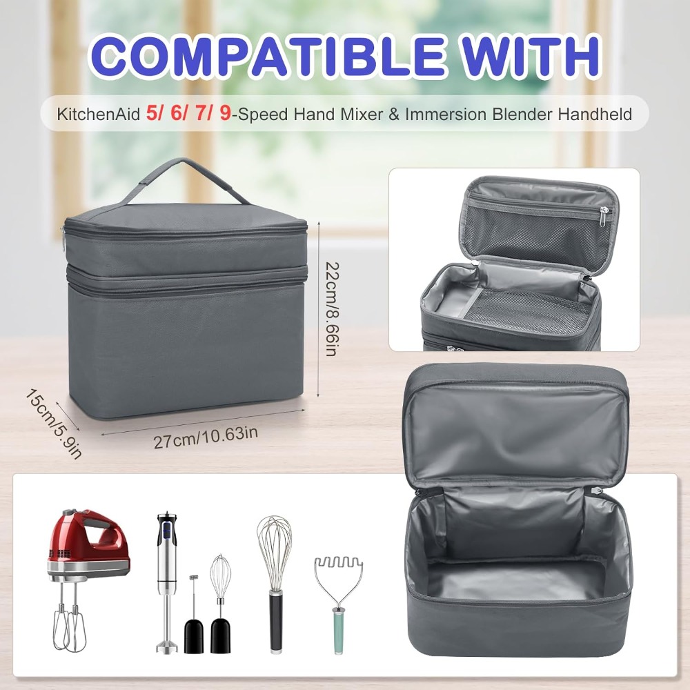Hand Mixer Case for Kitchen Ai - đánh giá và giá Kitchenaid Mixer Hand Mixer