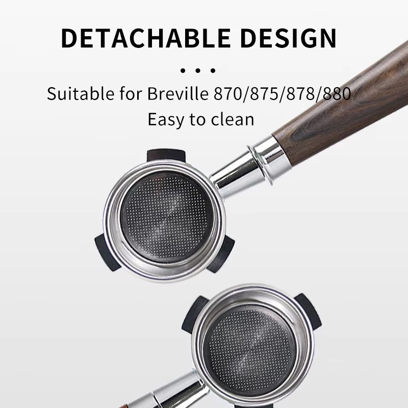 54mm Coffee Bottomless Portafi - đánh giá và giá Breville Espresso Bes870